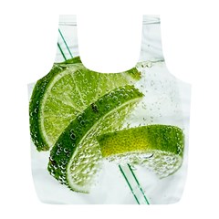 Lime Club Soda Drink Cocktail Full Print Recycle Bag (l) by Pakrebo