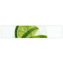 Lime Club Soda Drink Cocktail Small Flano Scarf by Pakrebo