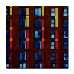 Architecture Color Colour Windows Tile Coasters by Pakrebo