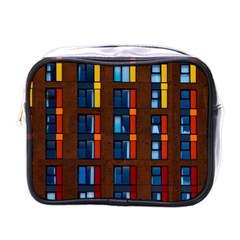 Architecture Color Colour Windows Mini Toiletries Bag (one Side) by Pakrebo