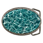 Pool Swimming Pool Water Blue Belt Buckles Front