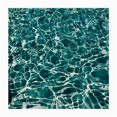 Pool Swimming Pool Water Blue Medium Glasses Cloth by Pakrebo