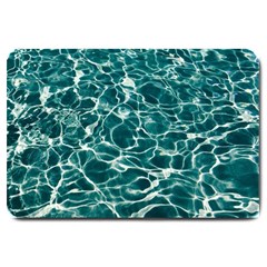 Pool Swimming Pool Water Blue Large Doormat  by Pakrebo