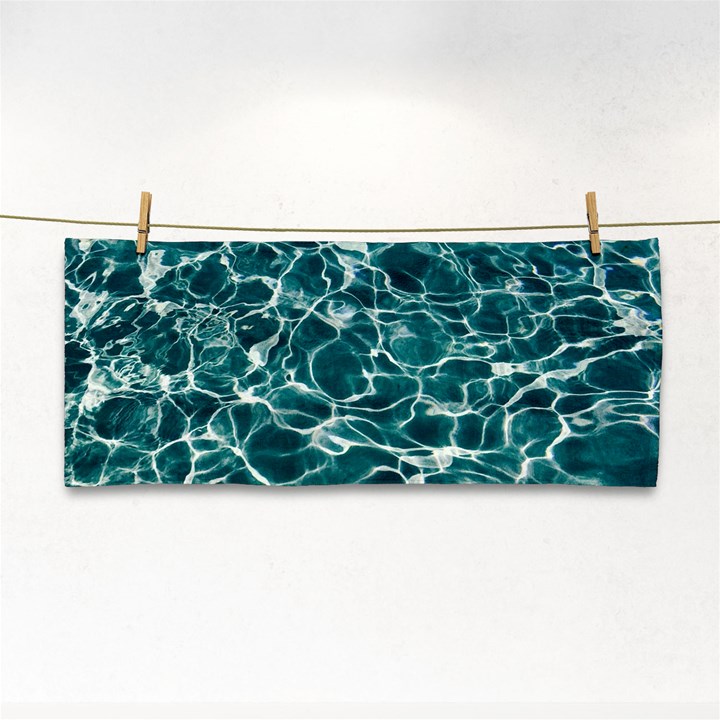 Pool Swimming Pool Water Blue Hand Towel