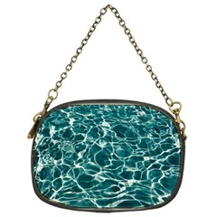 Pool Swimming Pool Water Blue Chain Purse (one Side) by Pakrebo