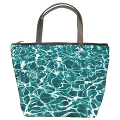 Pool Swimming Pool Water Blue Bucket Bag by Pakrebo