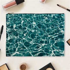 Pool Swimming Pool Water Blue Cosmetic Bag (xl) by Pakrebo