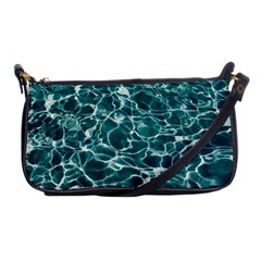 Pool Swimming Pool Water Blue Shoulder Clutch Bag by Pakrebo