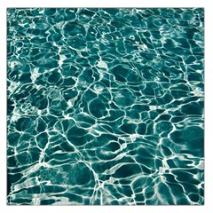 Pool Swimming Pool Water Blue Large Satin Scarf (square) by Pakrebo