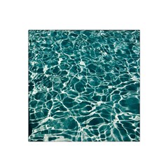 Pool Swimming Pool Water Blue Satin Bandana Scarf by Pakrebo