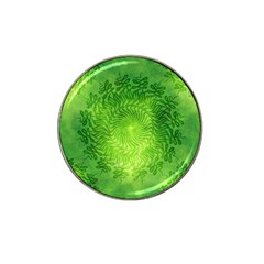 Pagan Mandala Seamless Tileable Green Hat Clip Ball Marker (10 Pack) by Pakrebo