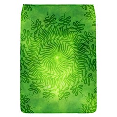 Pagan Mandala Seamless Tileable Green Removable Flap Cover (s) by Pakrebo