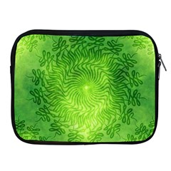 Pagan Mandala Seamless Tileable Green Apple Ipad 2/3/4 Zipper Cases by Pakrebo