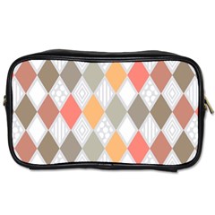 Non Seamless Pattern Diamond Shape Toiletries Bag (two Sides) by Pakrebo