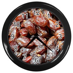 Dates Fruit Sweet Dry Food Wall Clock (Black)