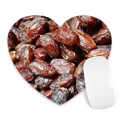 Dates Fruit Sweet Dry Food Heart Mousepads