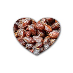 Dates Fruit Sweet Dry Food Heart Coaster (4 pack) 