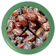 Dates Fruit Sweet Dry Food Color Wall Clock