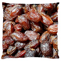 Dates Fruit Sweet Dry Food Large Flano Cushion Case (One Side)