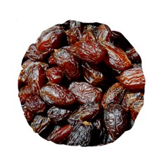 Dates Fruit Sweet Dry Food Standard 15  Premium Flano Round Cushions