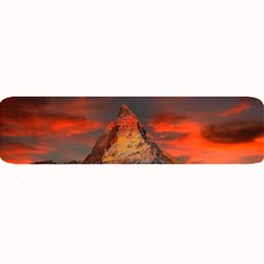 Switzerland Zermatt Mountains Snow Large Bar Mats by Pakrebo