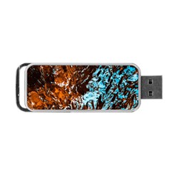 Water The Waves Brook Wallpaper Portable USB Flash (One Side)