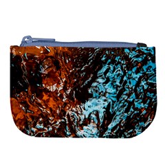 Water The Waves Brook Wallpaper Large Coin Purse