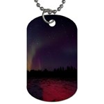 Beautiful Aurora Dog Tag (One Side) Front