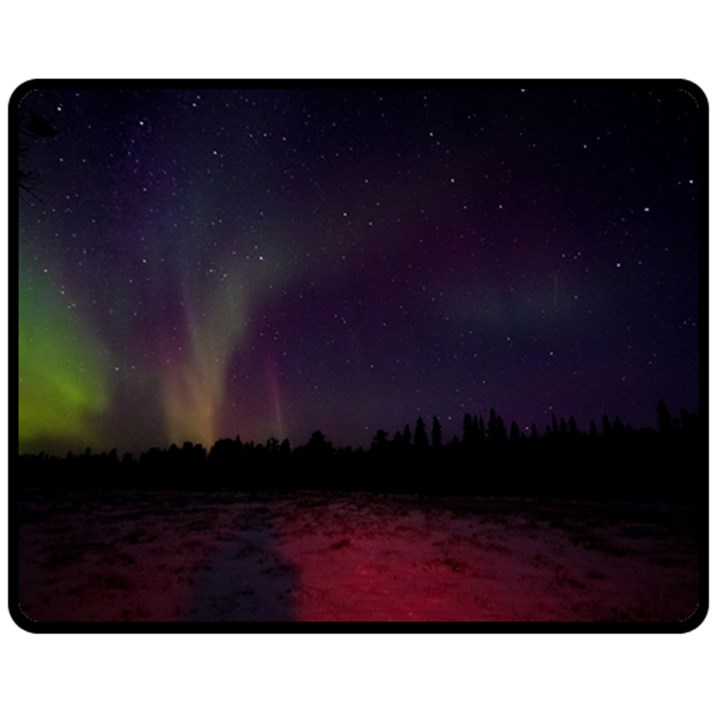 Beautiful Aurora Fleece Blanket (Medium) 