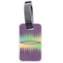 Background Abstract Non Seamless Luggage Tag (two Sides) by Pakrebo