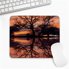 Aurora Sunset Sun Landscape Large Mousepads by Pakrebo