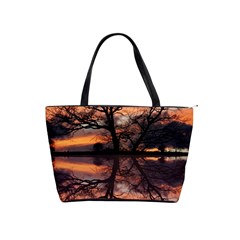 Aurora Sunset Sun Landscape Classic Shoulder Handbag by Pakrebo