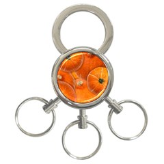 Pumpkin Halloween Fall Thanksgiving 3-ring Key Chain by Pakrebo