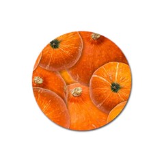 Pumpkin Halloween Fall Thanksgiving Magnet 3  (round) by Pakrebo