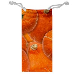 Pumpkin Halloween Fall Thanksgiving Jewelry Bag by Pakrebo