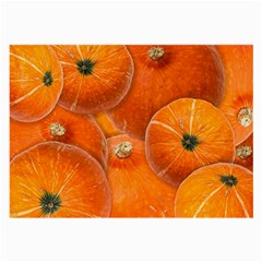 Pumpkin Halloween Fall Thanksgiving Large Glasses Cloth (2 Sides) by Pakrebo