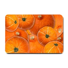 Pumpkin Halloween Fall Thanksgiving Small Doormat  by Pakrebo