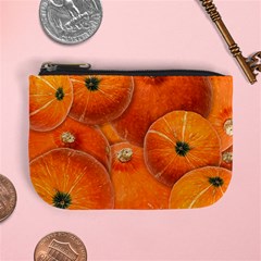 Pumpkin Halloween Fall Thanksgiving Mini Coin Purse by Pakrebo