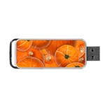 Pumpkin Halloween Fall Thanksgiving Portable USB Flash (Two Sides) Front