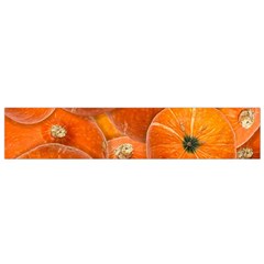 Pumpkin Halloween Fall Thanksgiving Small Flano Scarf by Pakrebo