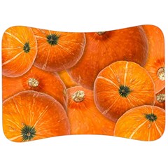 Pumpkin Halloween Fall Thanksgiving Velour Seat Head Rest Cushion by Pakrebo