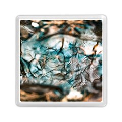 Water Forest Reflections Reflection Memory Card Reader (square) by Pakrebo