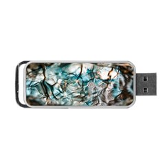 Water Forest Reflections Reflection Portable Usb Flash (one Side) by Pakrebo