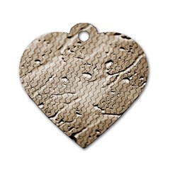 Structure Reference Material Rain Dog Tag Heart (two Sides) by Pakrebo