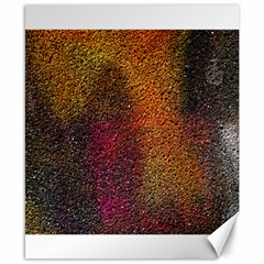 Colors Exploding Paint Spray Canvas 8  X 10  by Pakrebo