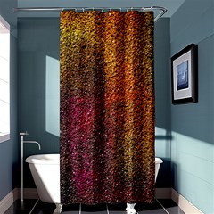 Colors Exploding Paint Spray Shower Curtain 36  X 72  (stall)  by Pakrebo