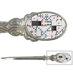 Dominos Dots Fun Letter Opener by Pakrebo