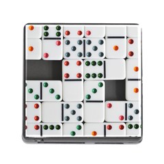 Dominos Dots Fun Memory Card Reader (square 5 Slot) by Pakrebo