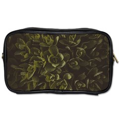 Green Leafy Plant Toiletries Bag (one Side) by Pakrebo