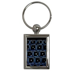 Contemporary Electronics Graphic Modern Key Chain (rectangle) by Pakrebo